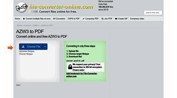 azw3-to-pdf.file-converter-online.com