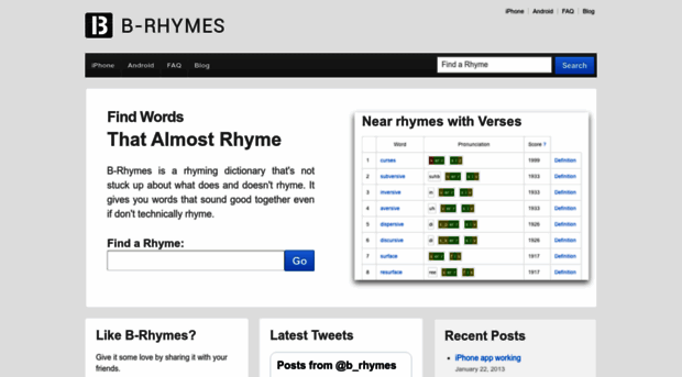 b-rhymes.com