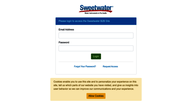 b2b.sweetwater.com