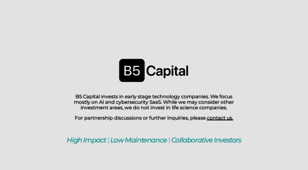 b5cap.com