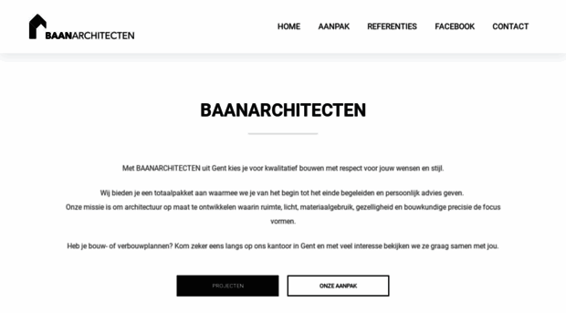 baanarchitecten.be