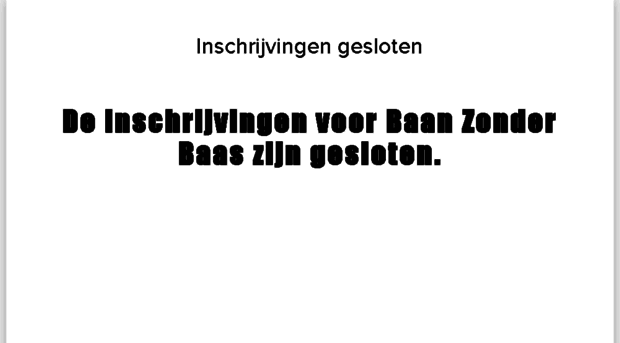 baanzonderbaas.nl