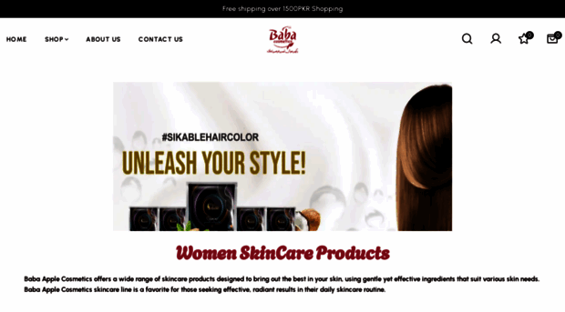 babaapplecosmetics.com
