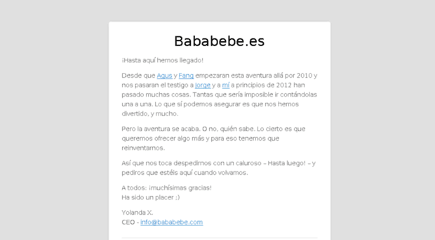 bababebe.es