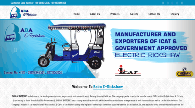 babaerickshaw.com