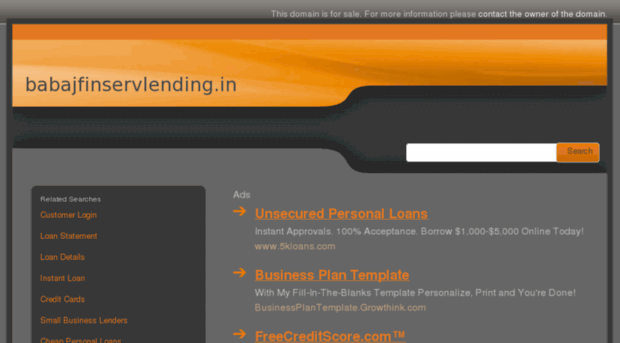 babajfinservlending.in