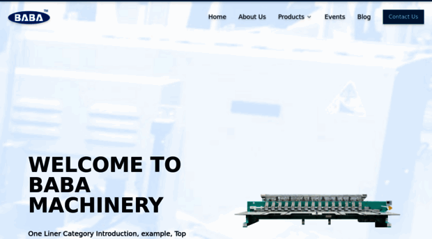 babamachinery.com