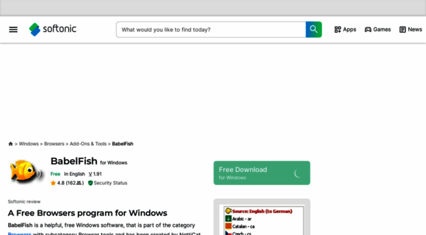 babelfish.en.softonic.com