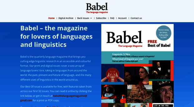 babelzine.co.uk