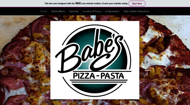 babespizzapasta.com