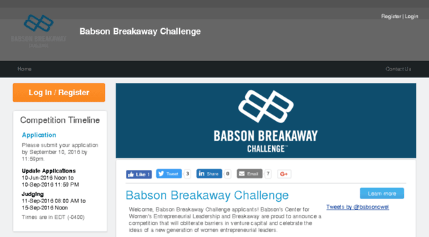 babsonbreakaway2016.startupcompete.co