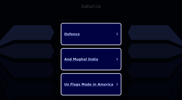 babur.ca