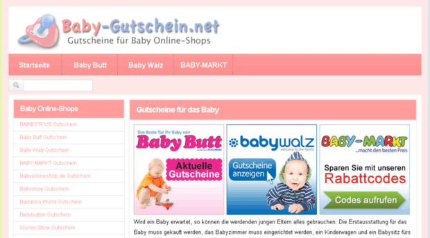 baby-gutschein.net