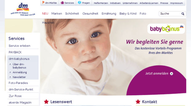 babybonus-produkttest.dm.de