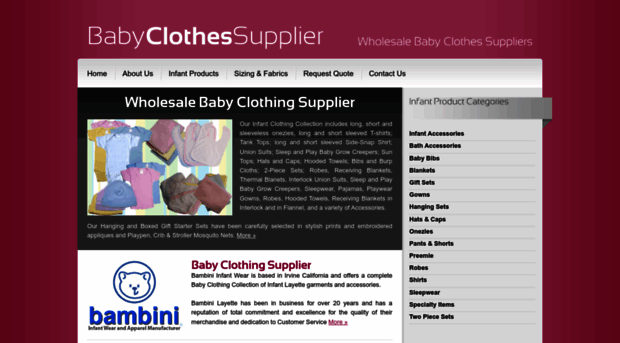 babyclothesmanufacturer.com