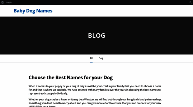 babydognames.com