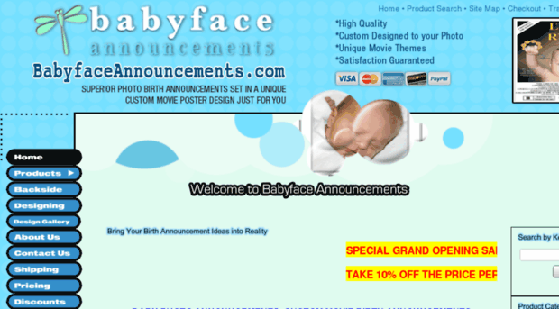 babyfaceannouncements.com