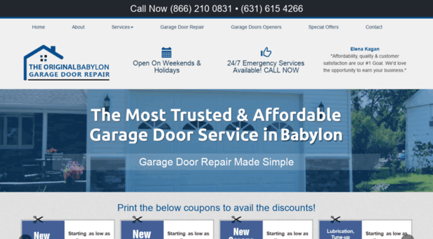 babylongaragedoorrepair.com