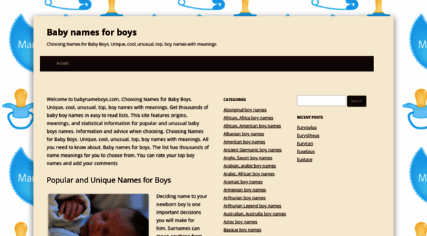 babynameboys.com