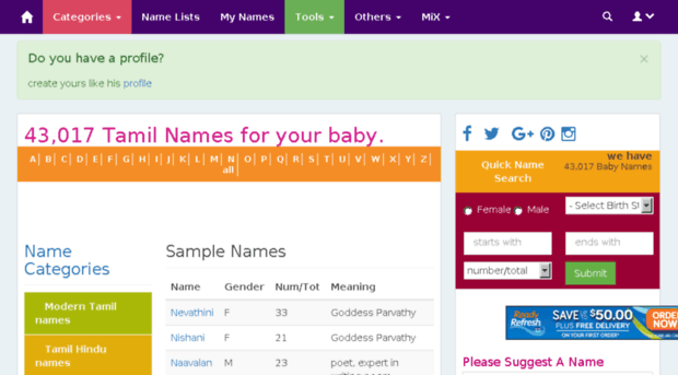 babynames.looktamil.com