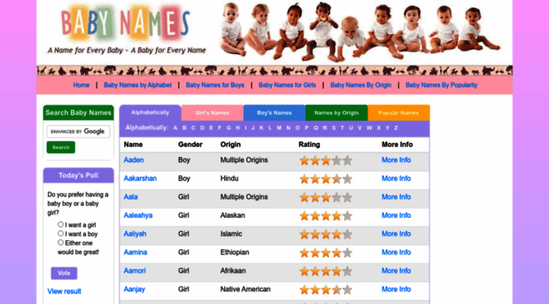 babynames2go.com