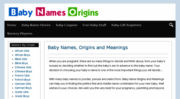 babynamesorigins.com