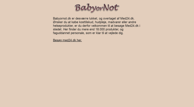 babyornot.dk