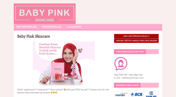 babypinkcream.com