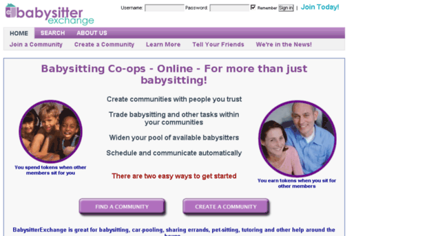 babysitterexchange.com