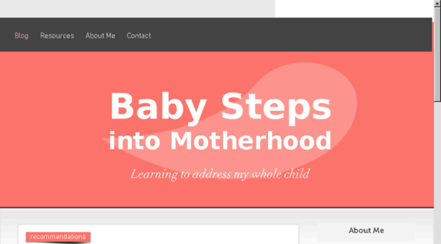 babystepsintomotherhood.com