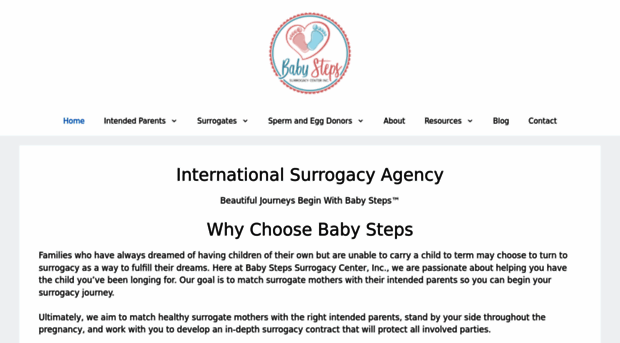 babystepssurrogacy.com