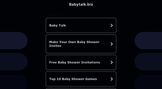 babytalk.biz