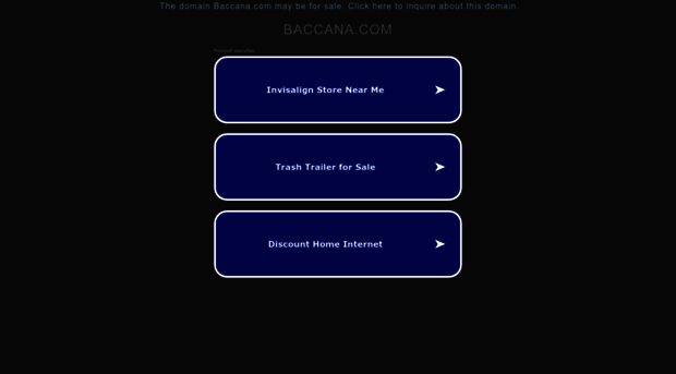 baccana.com