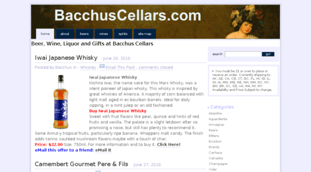 bacchuscellars.com