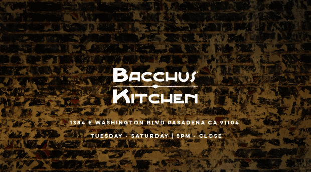 bacchuskitchen.com