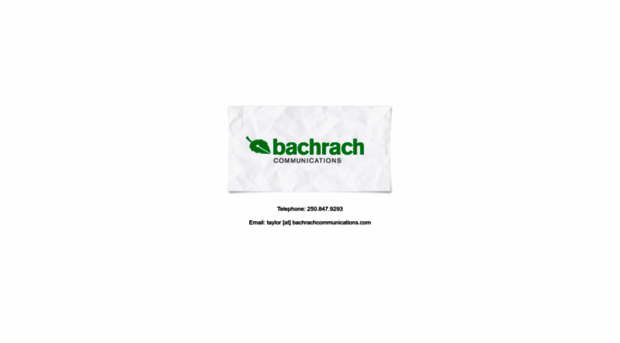 bachrachcommunications.com