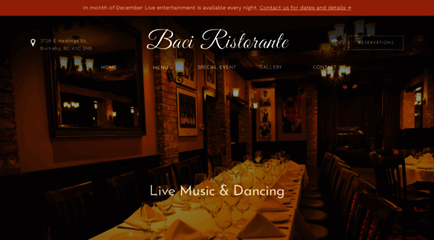 bacirestaurant.ca