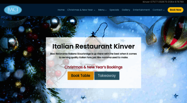 baciristoranteitaliano.co.uk