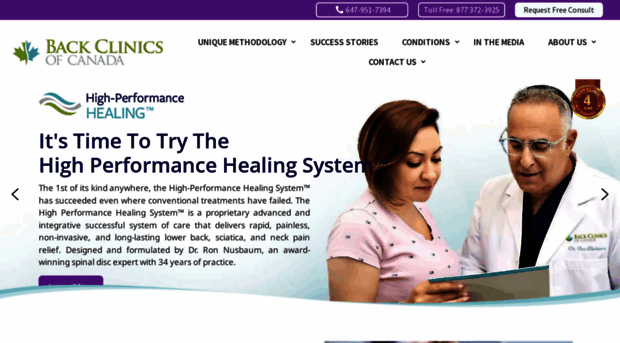backclinicsofcanada.ca