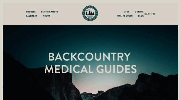 backcountrymedicalguides.org