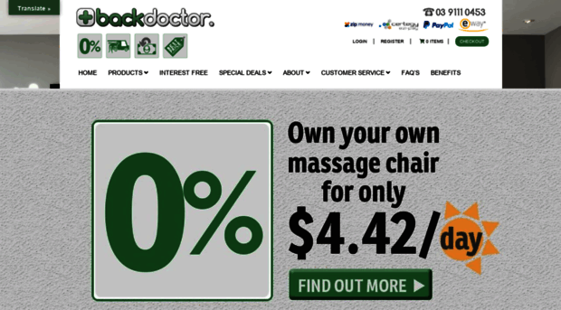 backdoctormassagechairs.com.au