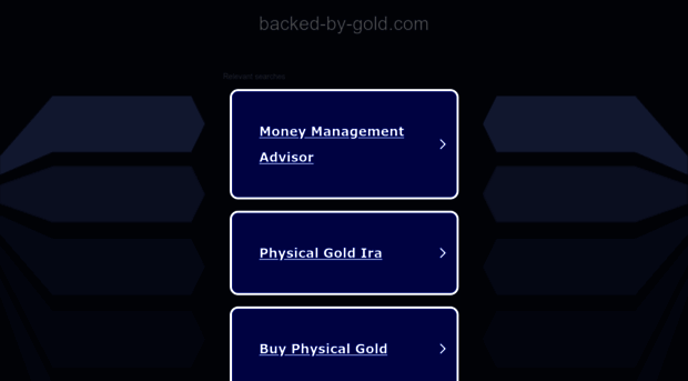 backed-by-gold.com