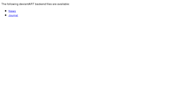 backend.deviantart.com - deviantART Syndication - Backend Deviantart