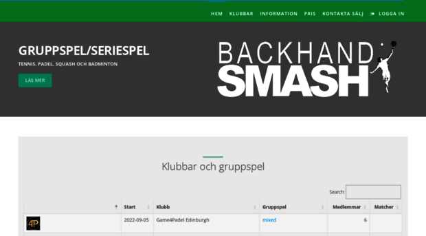 backhandsmash.se