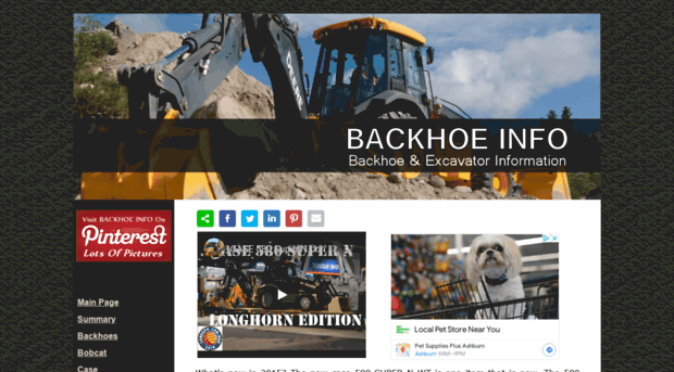 backhoeinfo.com