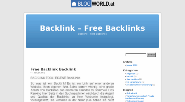 backlink.blogworld.at