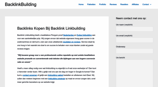 backlinkbuilding.nl