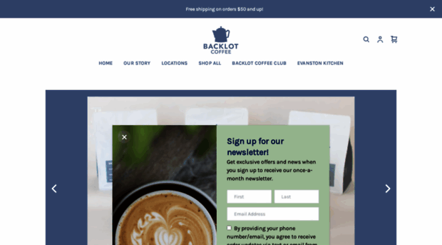 backlotcoffee.com