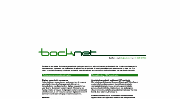 backnet.nl