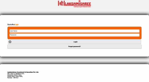 backoffice.lakshmishree.com